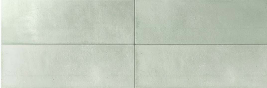 Matt white porcelain wall tile, 50 × 150 mm, with a smooth soft-touch finish