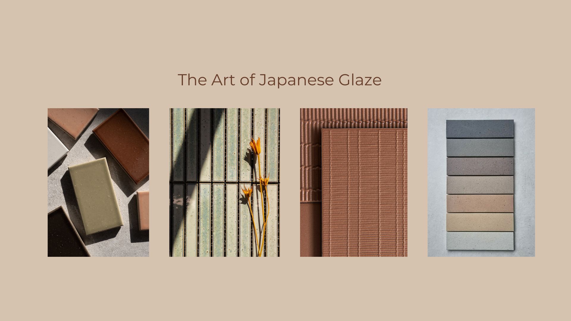 Japanese reactive glaze wall tiles by Cerastone Surfaces – handcrafted decorative tiles available in Sydney